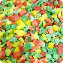 IQF Pepper Dices Verduras Mixtas (3 mix) en Alta Calidad